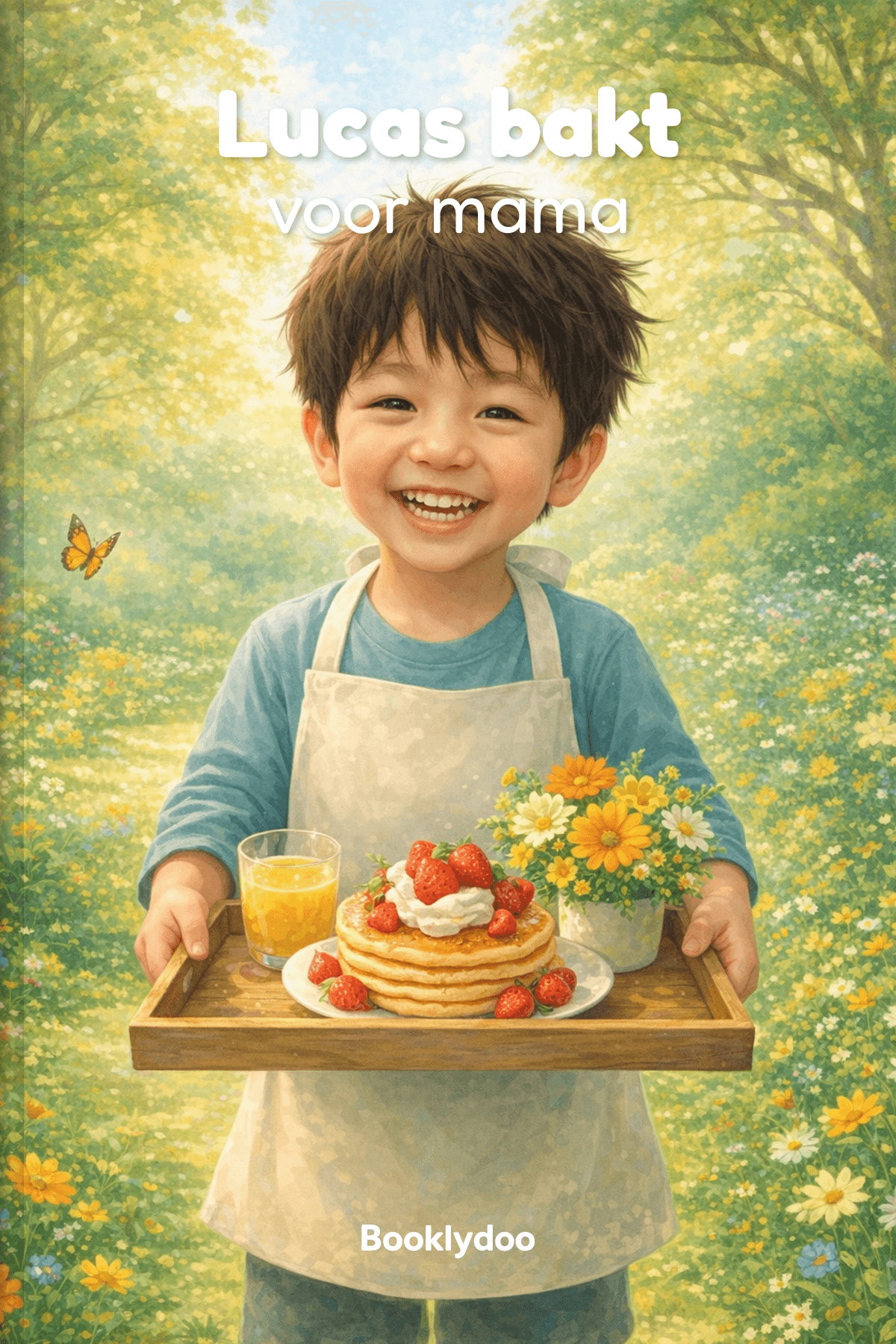 Kinderboek - Gebeurtenissen - Moederdag - Lucas bakt voor mama