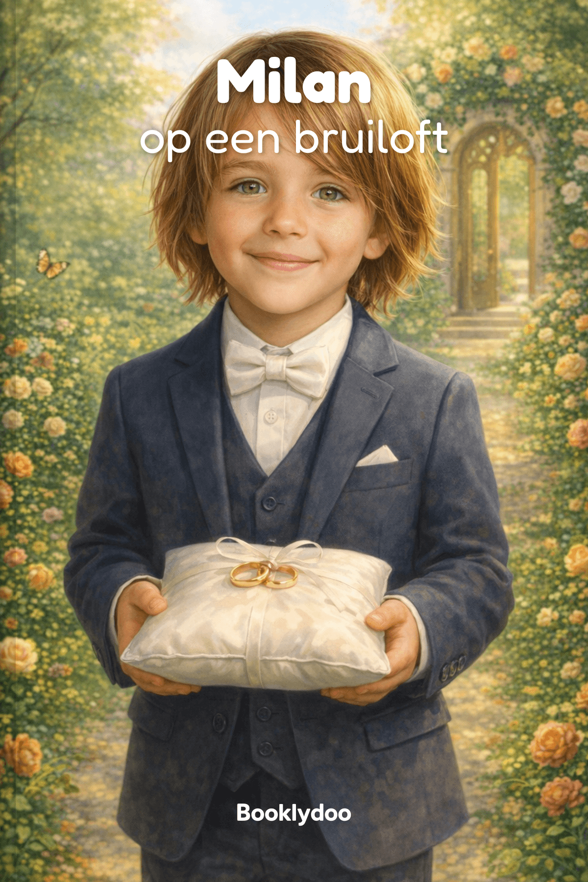 Kinderboek - Gebeurtenissen - Trouwdag - Milan op een bruiloft