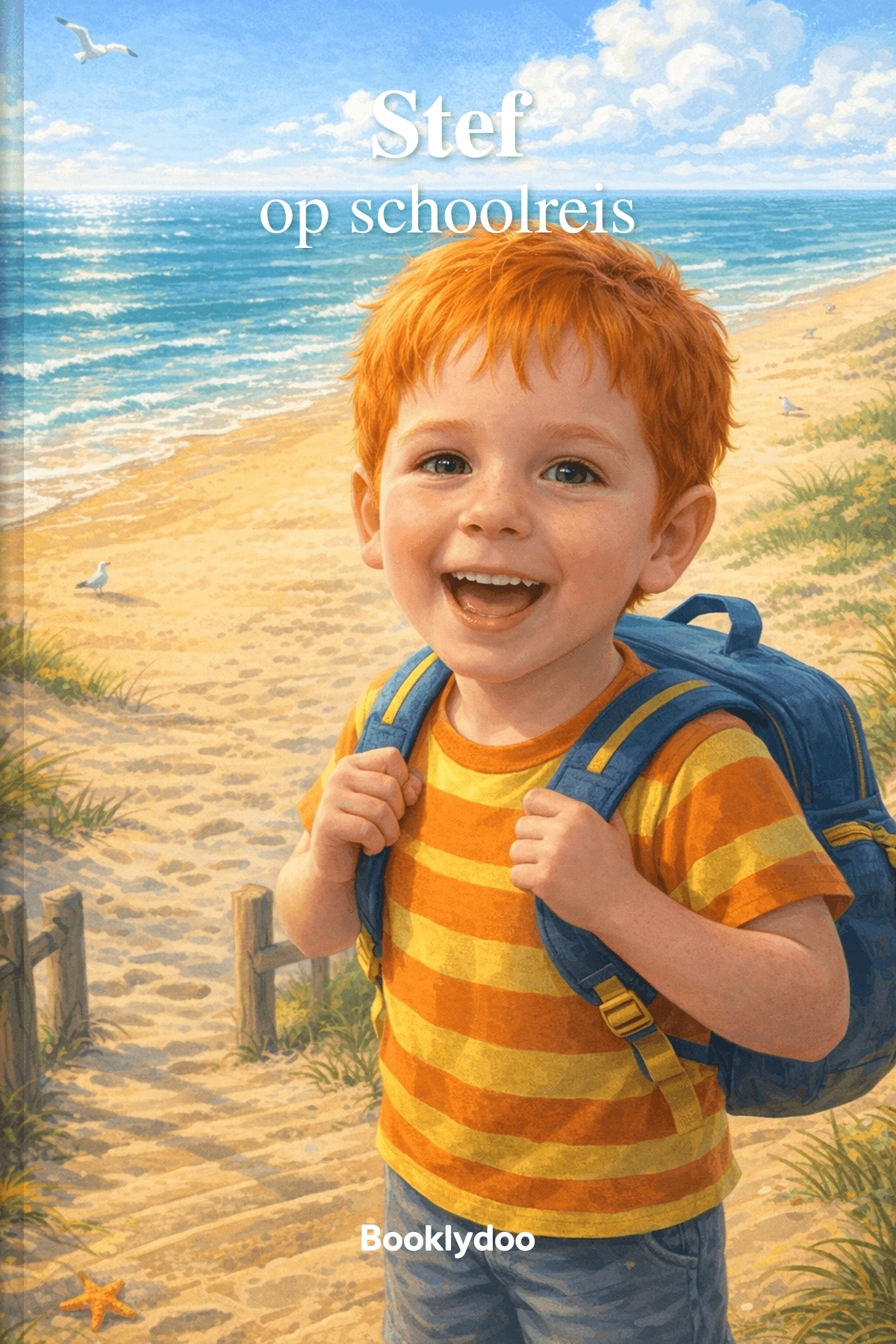 Kinderboek - Gebeurtenissen - Schoolreis - Stef op schoolreis