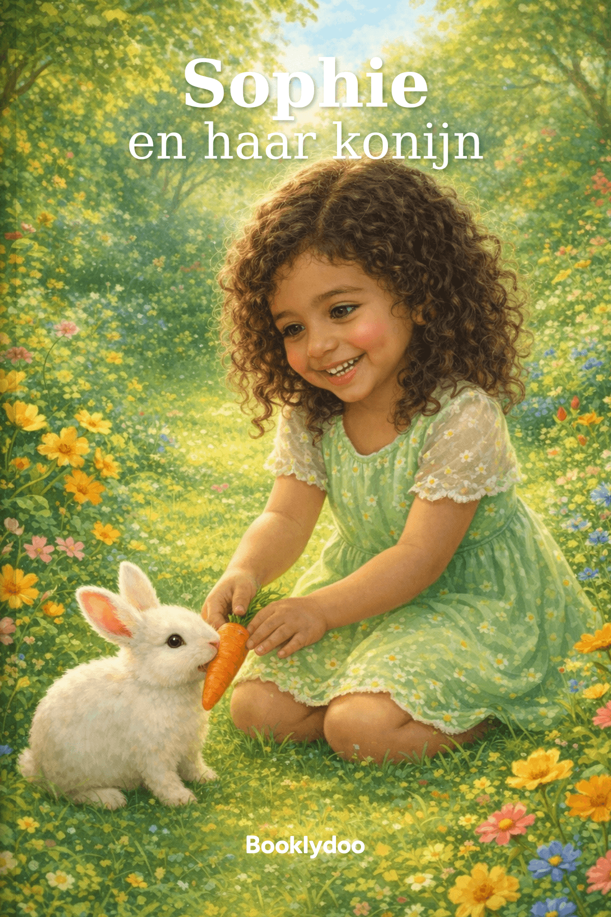 Kinderboek - Dieren - Konijn - Sophie en haar konijn