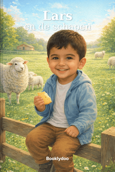 Kinderboek - Dieren - Schapen - Lars en de schapen