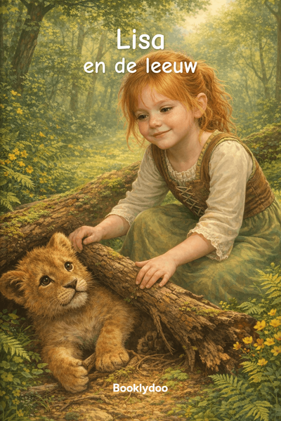 Kinderboek - Dieren - Leeuw - Lisa en de leeuw
