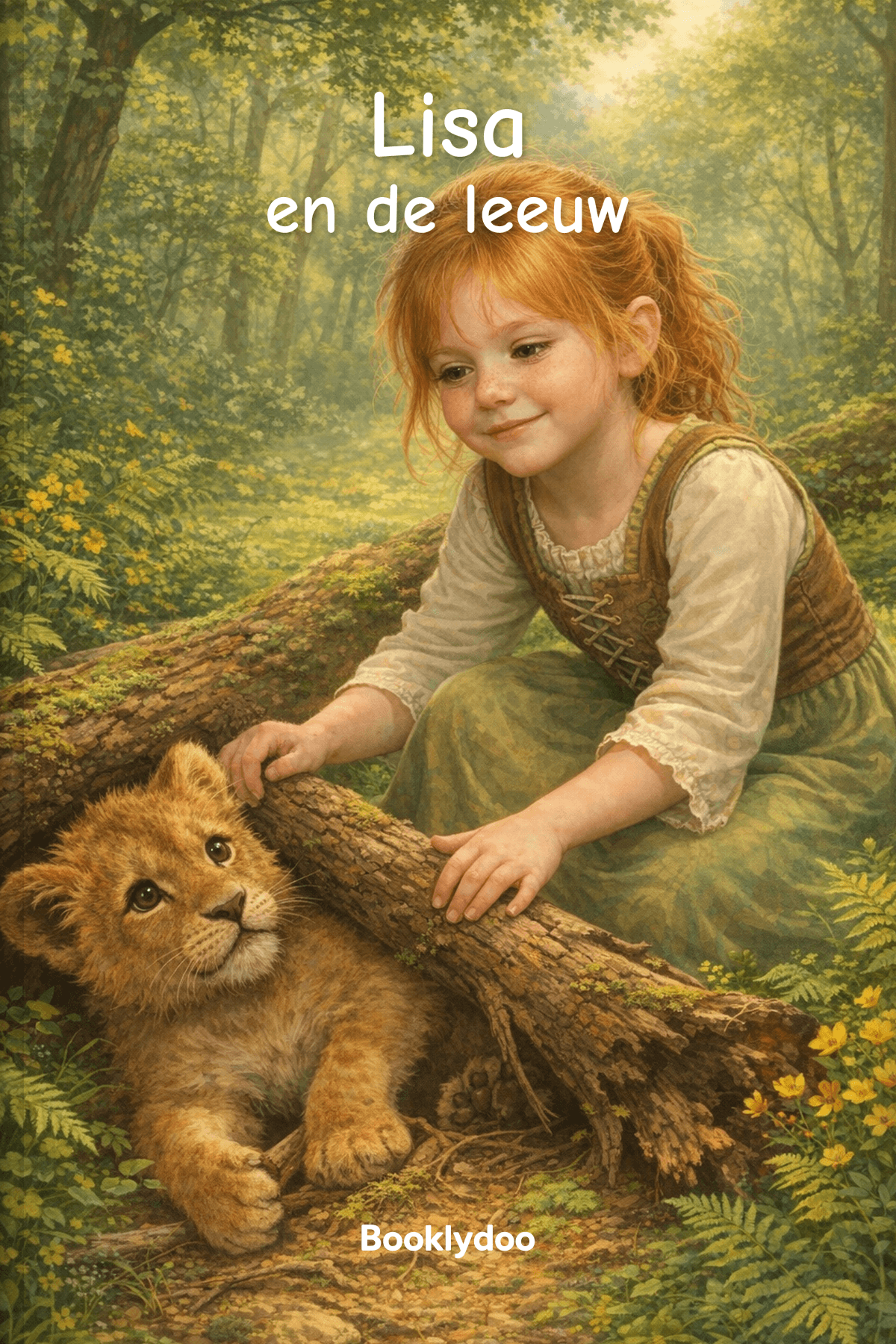 Kinderboek - Dieren - Leeuw - Lisa en de leeuw