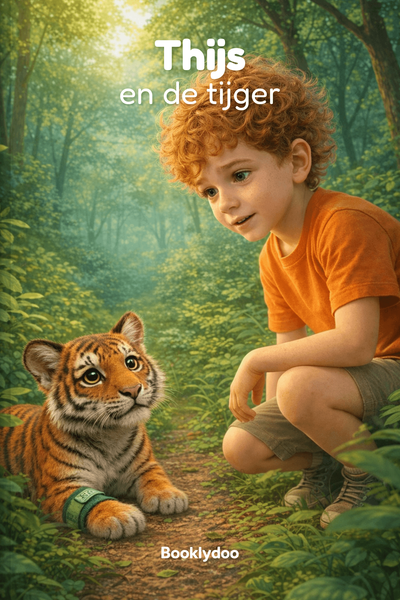 Kinderboek - Dieren - Tijger - Thijs en de tijger