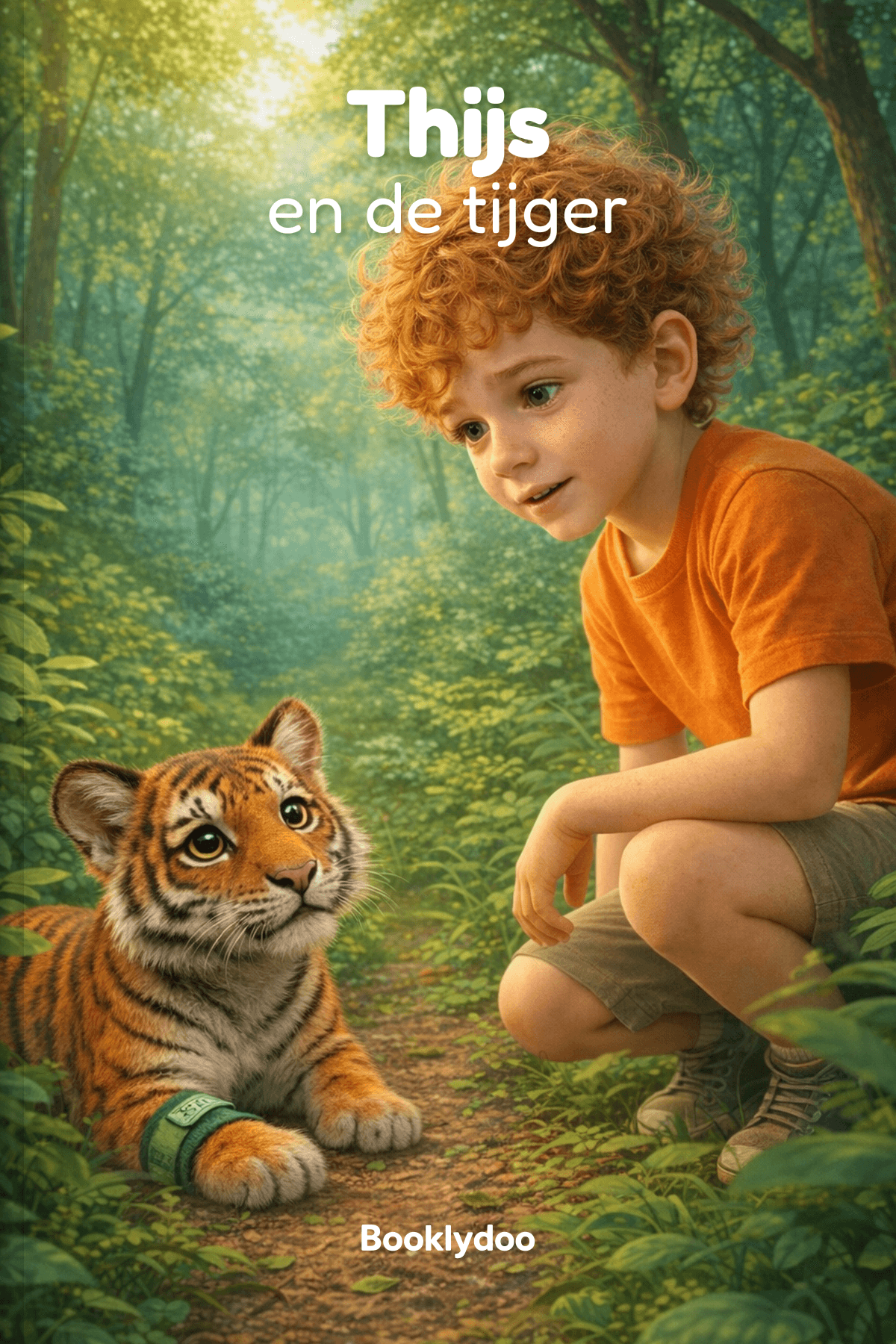 Kinderboek - Dieren - Tijger - Thijs en de tijger