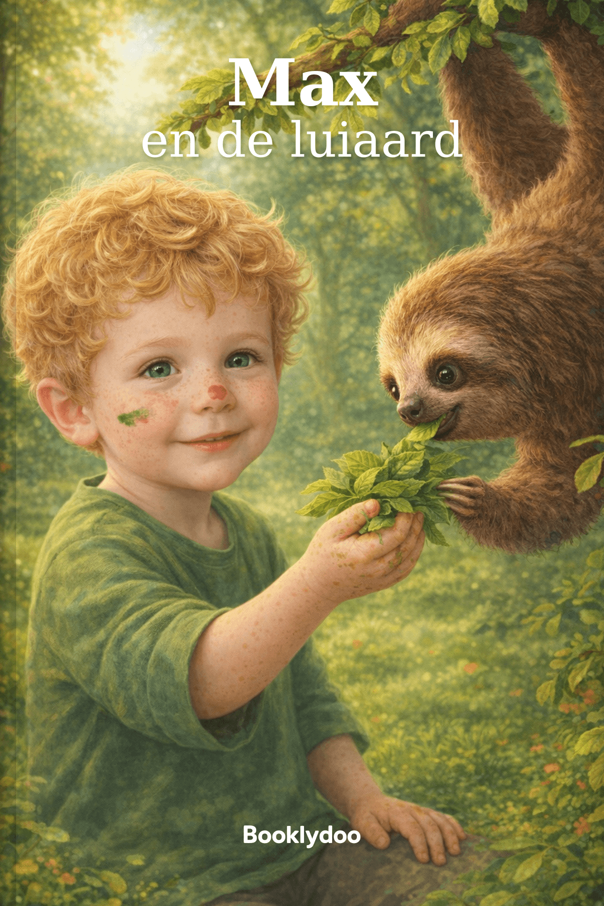 Kinderboek - Dieren - Luiaard - Max en de luiaard