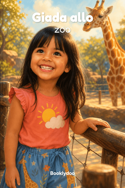 Libro per bambini - Cose da Fare - Giada allo zoo