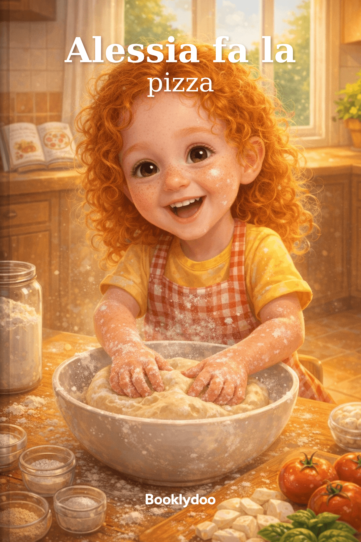 Libro per bambini - Cose da Fare - Cucinare e Pastificare - Alessia fa la pizza