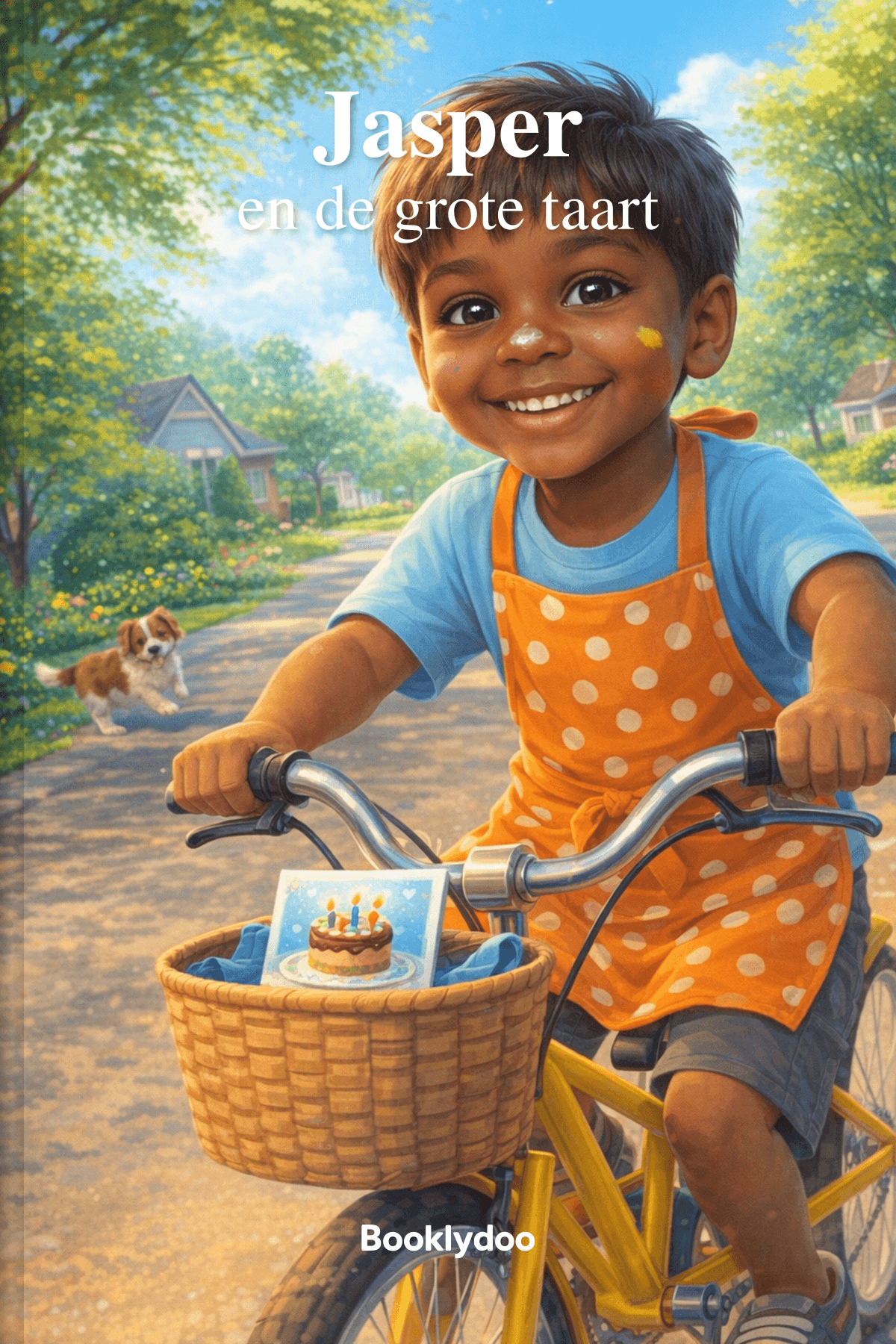 Kinderboek - Dingen om te Doen - Koken en Bakken - Jasper en de grote taart