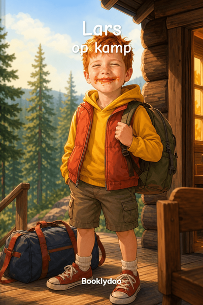 Kinderboek - Gebeurtenissen - Kamp / Schoolreis - Lars op kamp