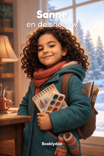 Kinderboek - Gebeurtenissen - Winter - Sanne en de sneeuw