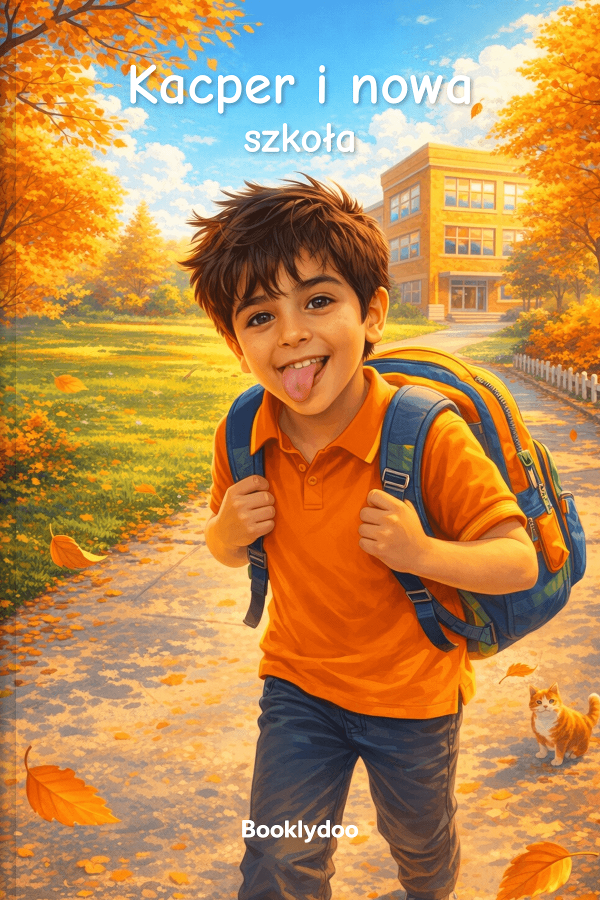 Książka dla dzieci - Edukacyjny - Iść do Szkoły - Kacper i nowa szkoła