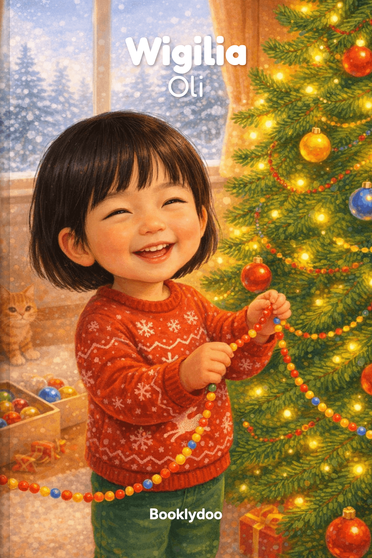 Książka dla dzieci - Święta - Święta - Wigilia Oli