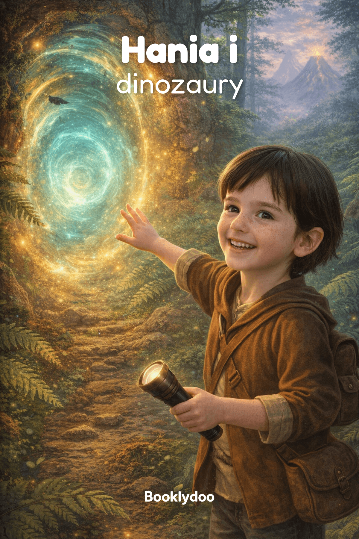 Książka dla dzieci - Przygoda - Dinozaury - Hania i dinozaury