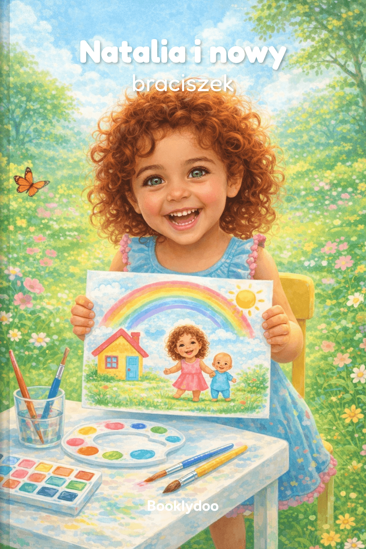 Książka dla dzieci - Rodzina - Dostać Małego Brata - Natalia i nowy braciszek