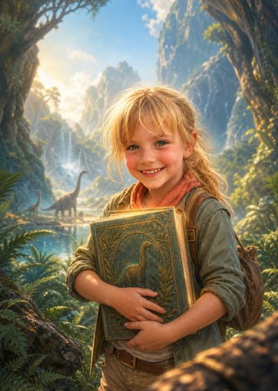 Livro infantil - Aventura - Dinossauros - A Helena e os dinossauros