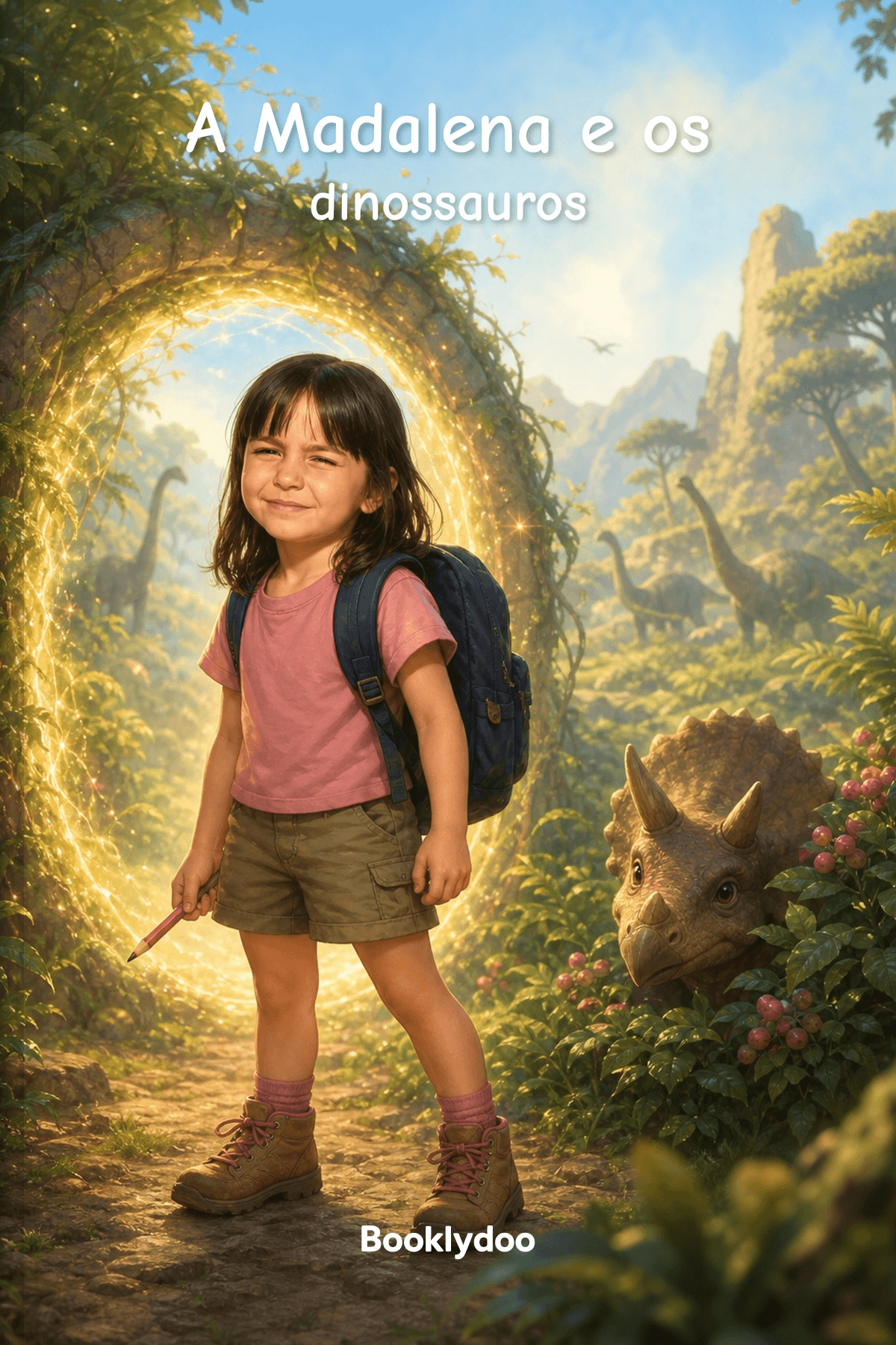 Livro infantil - Adventure - Dinosaurs - A Madalena e os dinossauros