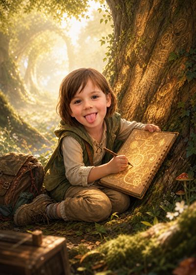 Livro infantil - Histórias Empolgantes - Aventuras na Floresta - A Iris e a floresta mágica