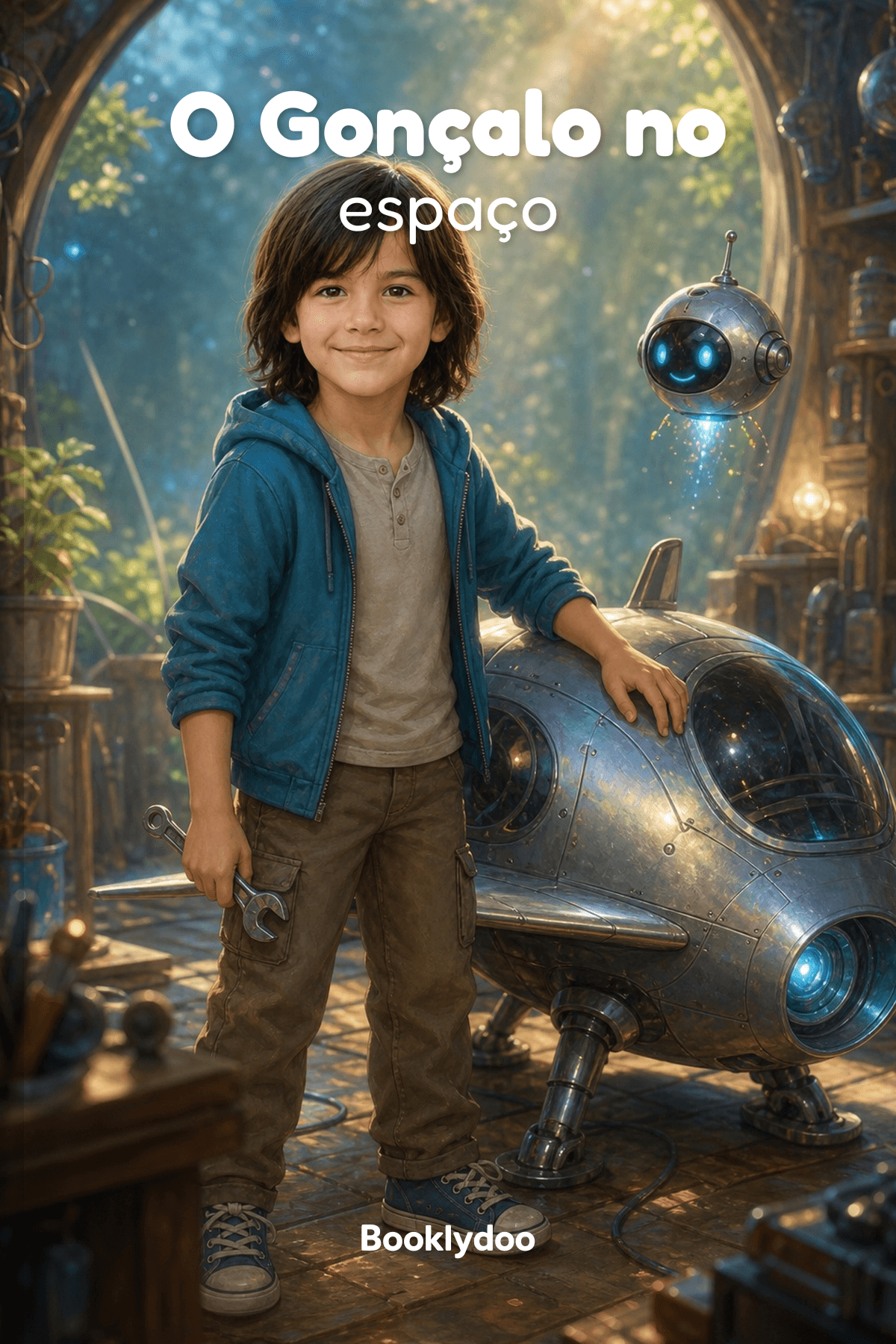 Livro infantil - Adventure - Space - O Gonçalo no espaço