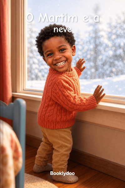 Livro infantil - Eventos - Inverno - O Martim e a neve