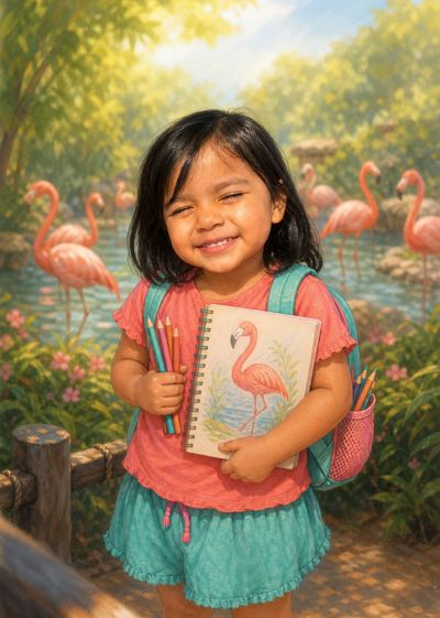 Livro infantil - Atividades para Fazer - A Catarina no jardim zoológico