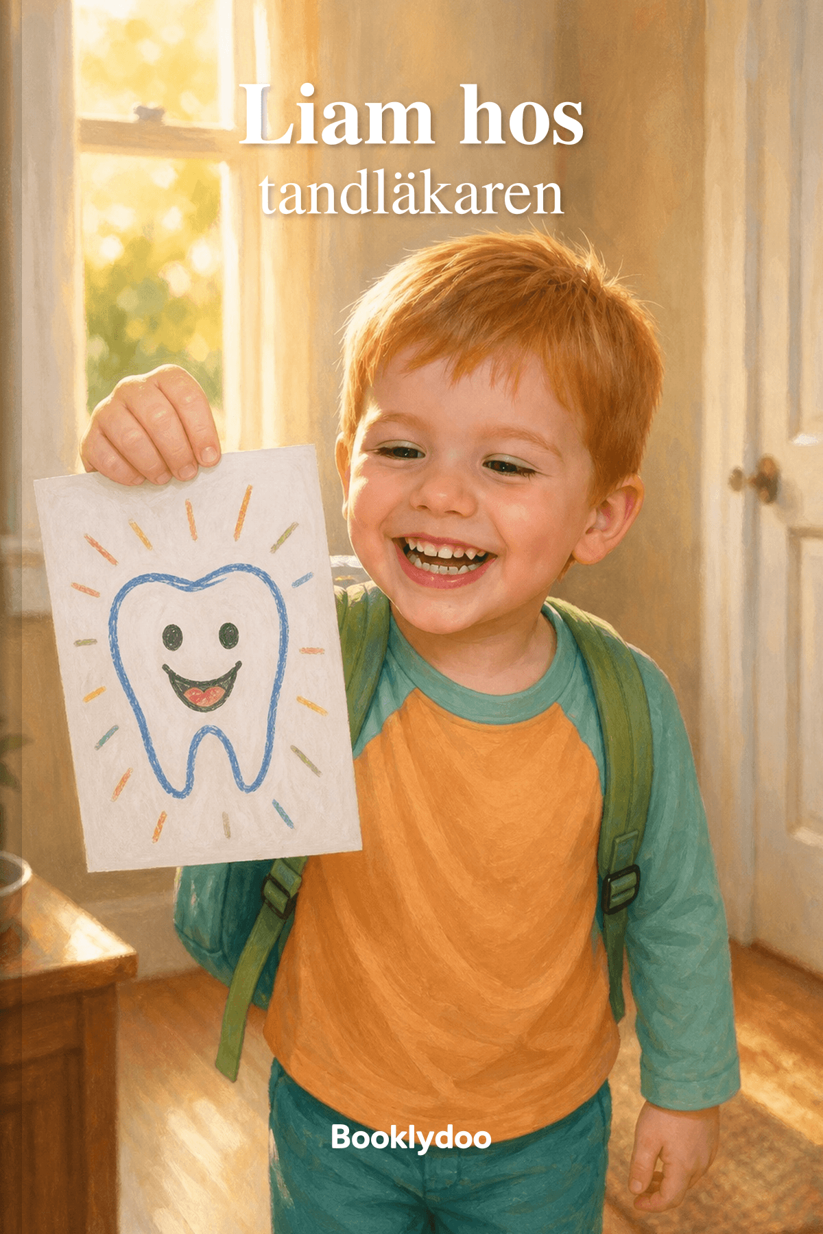 Barnbok - Things to Do - Visiting the Dentist - Liam hos tandläkaren