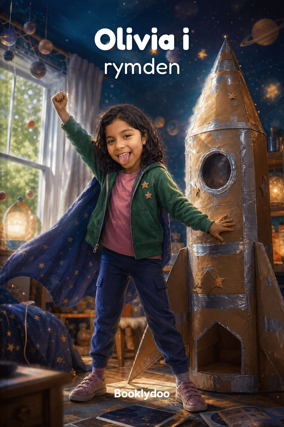 Barnbok - Adventure - Space - Olivia i rymden