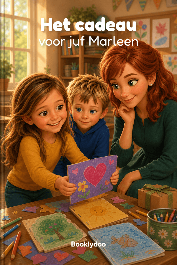 Het cadeau voor juf Marleen