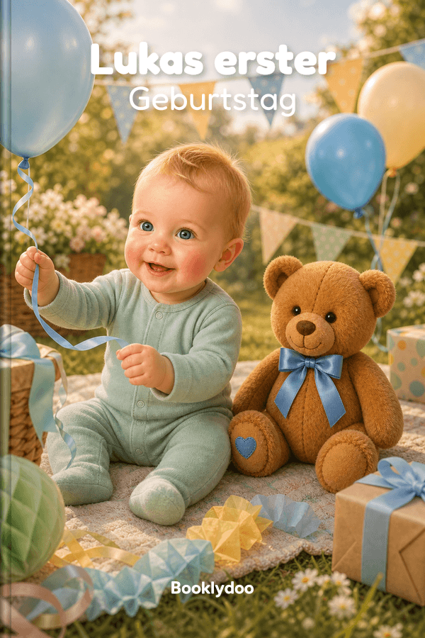 Lukas erster Geburtstag
