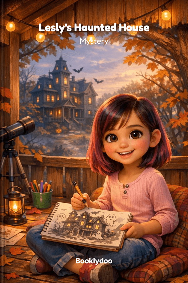 Children's book - Adventure - Haunted House - Lesly's Haunted House Mystery