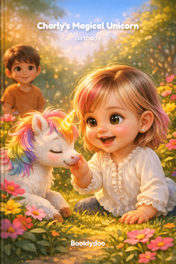 Children's book - Exciting Stories - Unicorns - Charly's Magical Unicorn Birthday